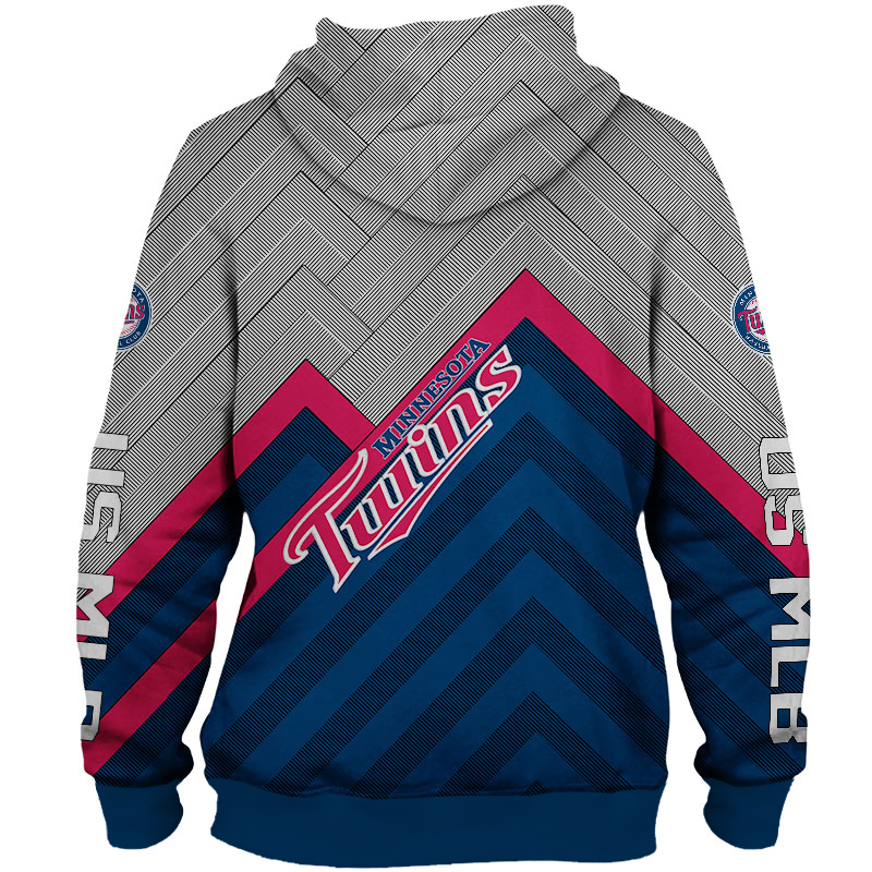 Minnesota Twins Hoodie Hoodie 3D cheap baseball Sweatshirt for fans
