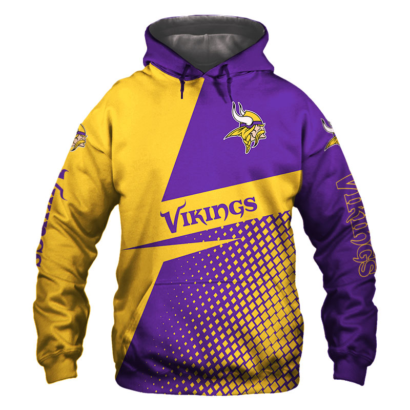 Minnesota Vikings Hoodie long sleeve Sweatshirt for fan