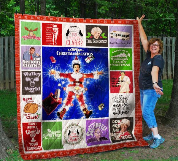 National Lampoon’s Christmas Vacation Quilt Blanket