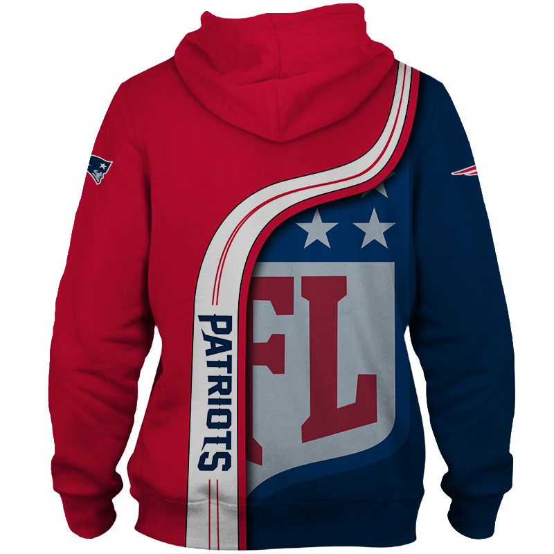New England Patriots 3D Hoodie Pullover Sweatshirt NFL for fans