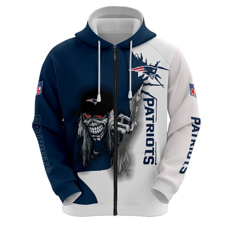 New England Patriots Hoodie ultra death graphic gift for Halloween