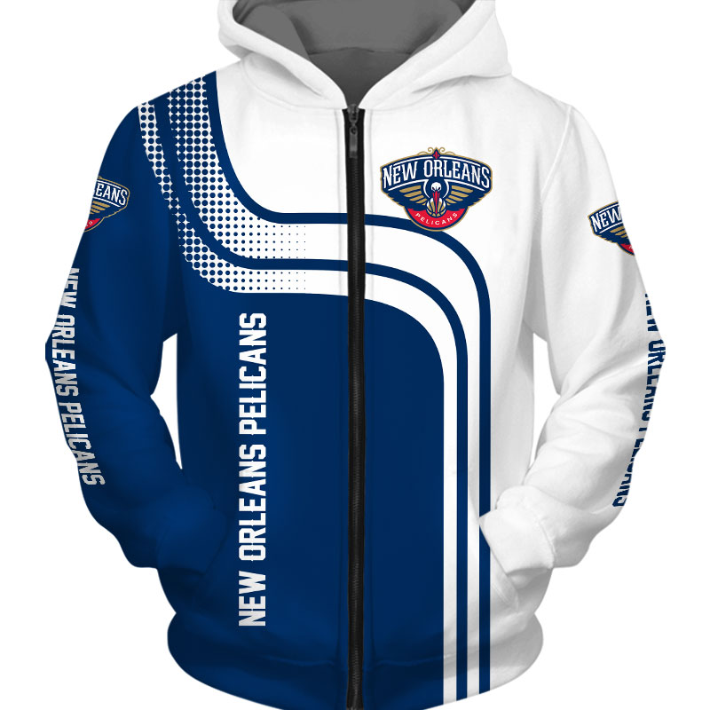 New Orleans Pelicans hoodie 3D cheap basketball Sweatshirt for fans