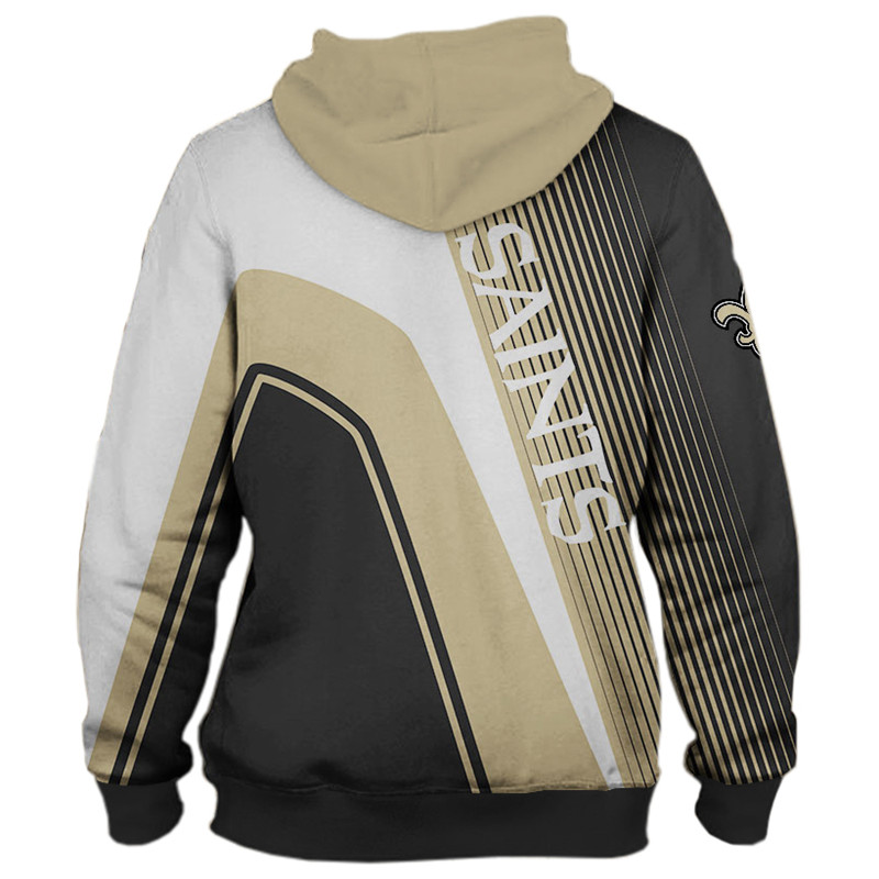 New Orleans Saints 3D Zip Hoodie cheap Sweatshirt Pullover NFL