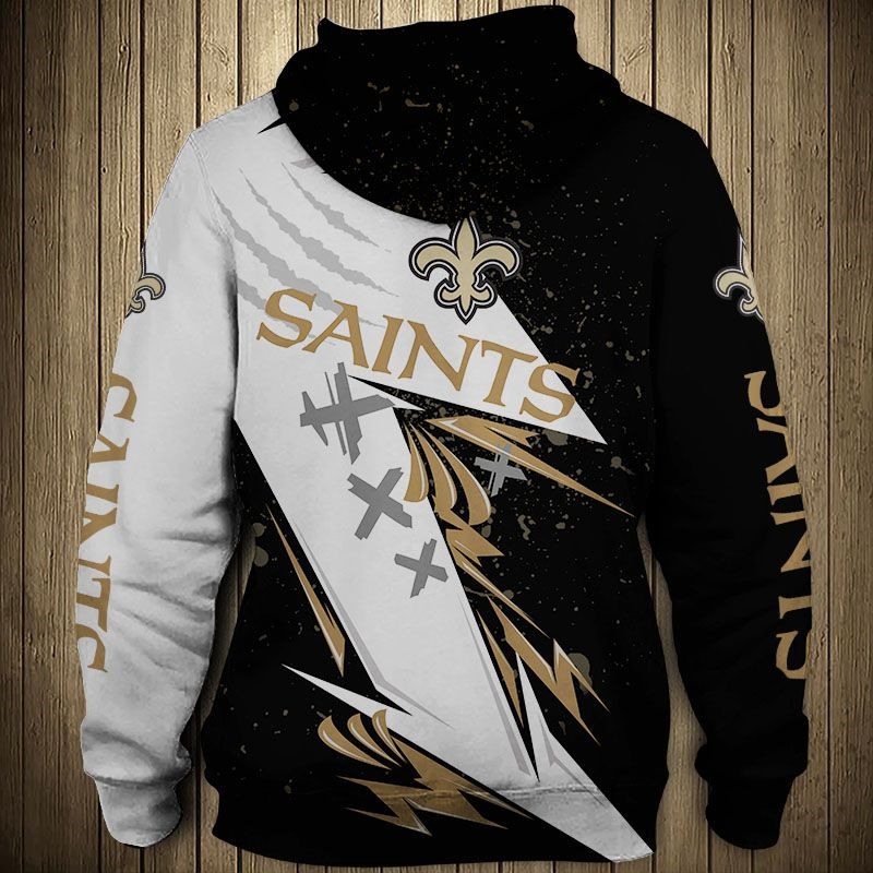 New Orleans Saints Hoodie Thunder graphic gift for men