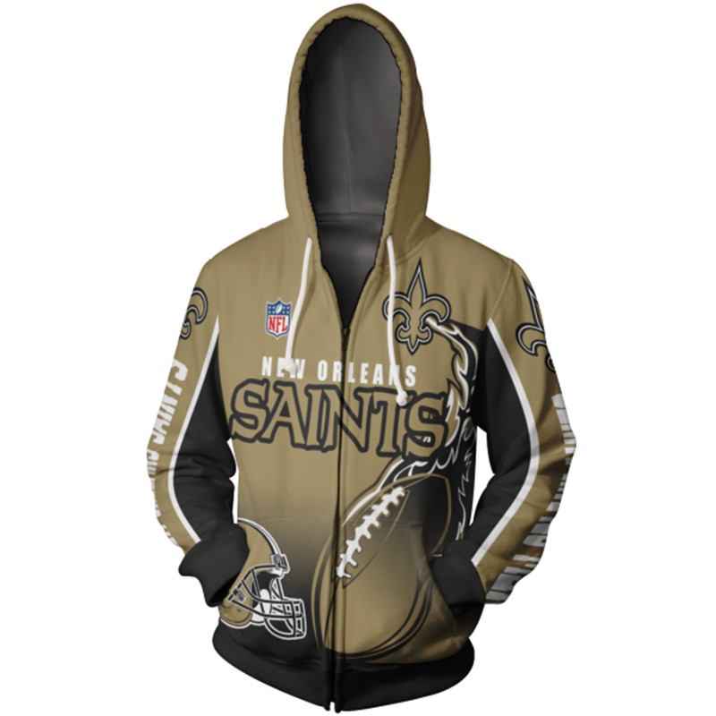 New Orleans Saints Hoodies Cute Flame Balls graphic gift for men