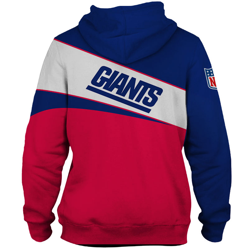 New York Giants Hoodie 3D Long Sleeve Pullover new season