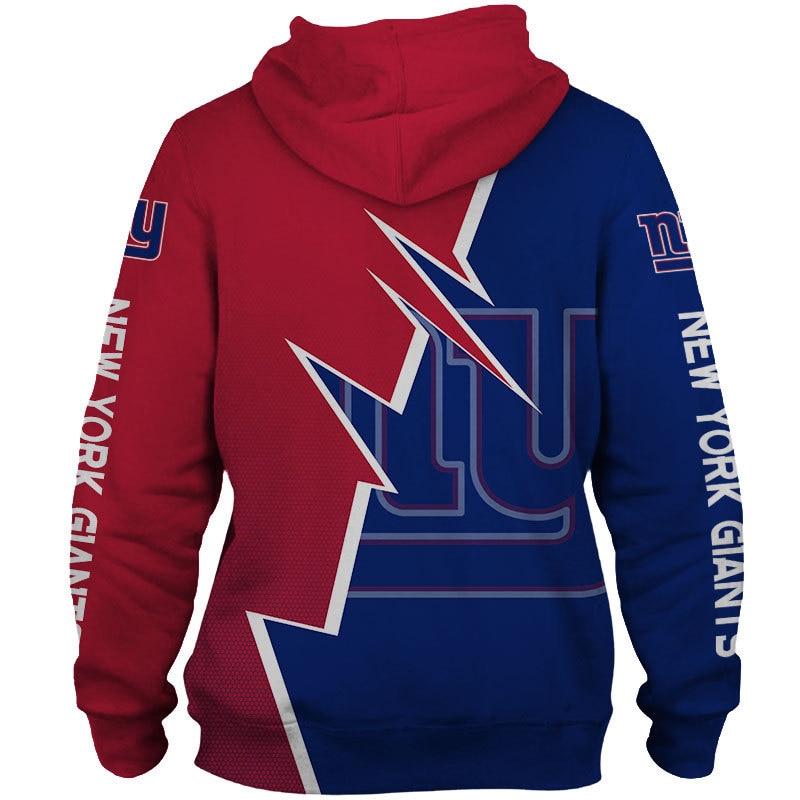 New York Giants Hoodie Zigzag graphic Sweatshirt gift for fans