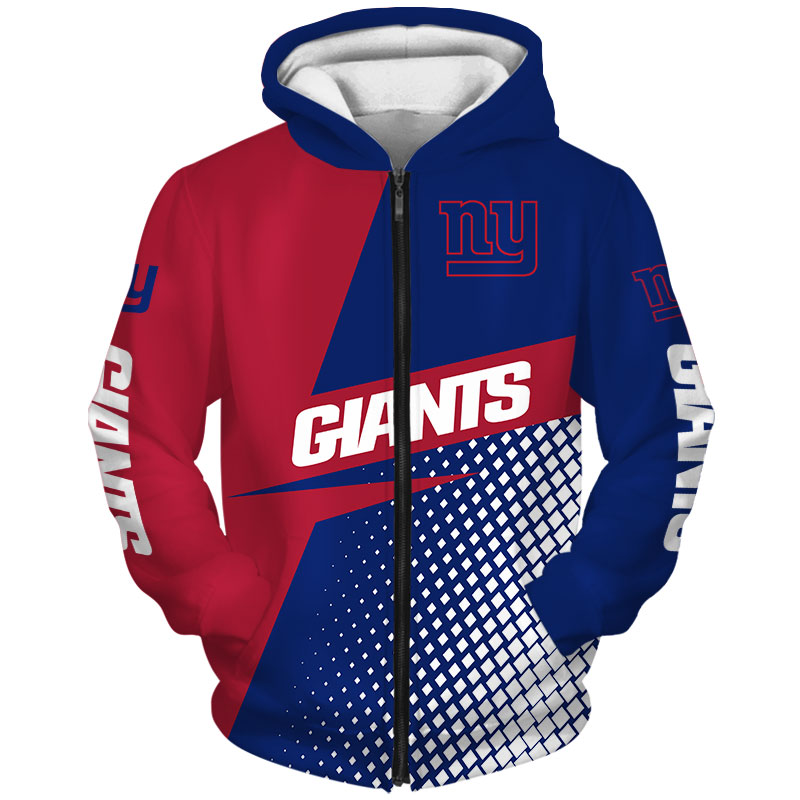 New York Giants Hoodie long sleeve Sweatshirt for fan