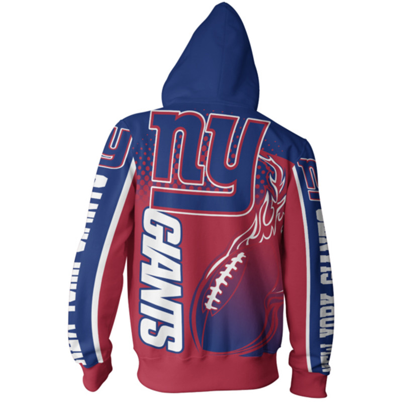 New York Giants Hoodies Cute Flame Balls graphic gift for men