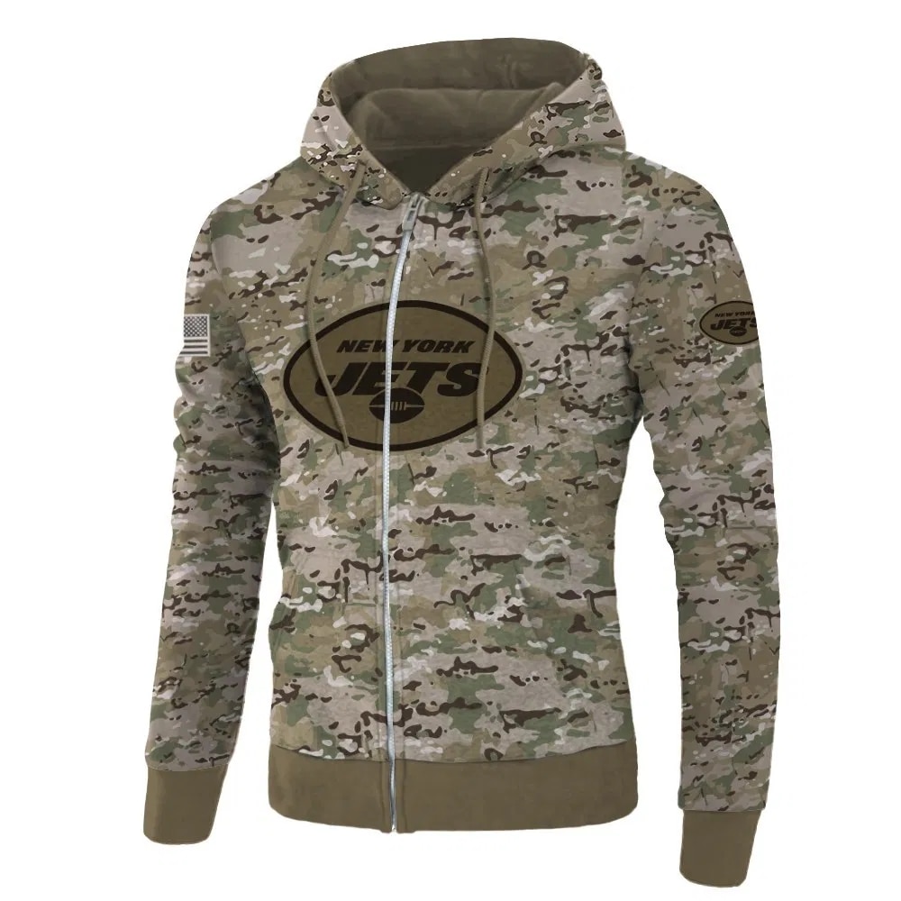 New York Jets hoodie Army graphic Sweatshirt Pullover gift for fans