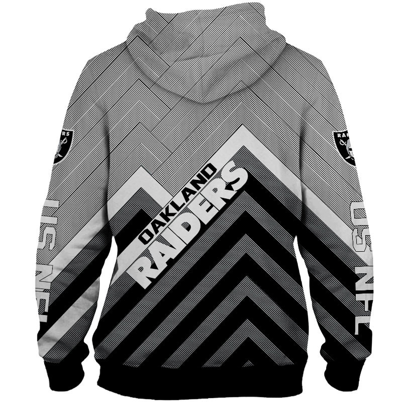 Oakland Raiders Hoodie 3D cheap Long Sweatshirt Pullover size S-5XL