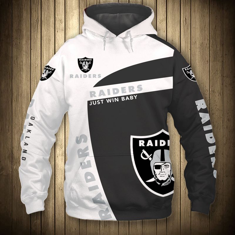 Oakland Raiders hoodie 3D cheap Sweatshirt Pullover gift for fans
