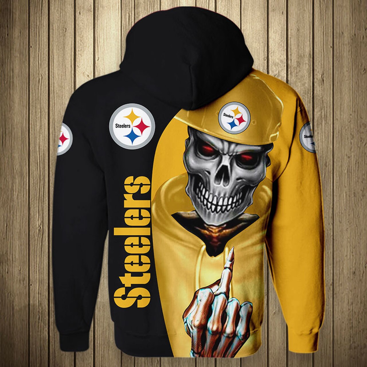 PITTSBURGH STEELERS Hoodie Skull cute Sweatshirt new design