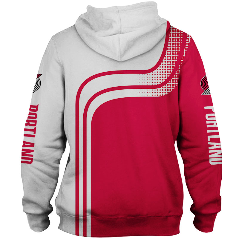 Portland Trail Blazers hoodie 3D cheap basketball Sweatshirt for fans