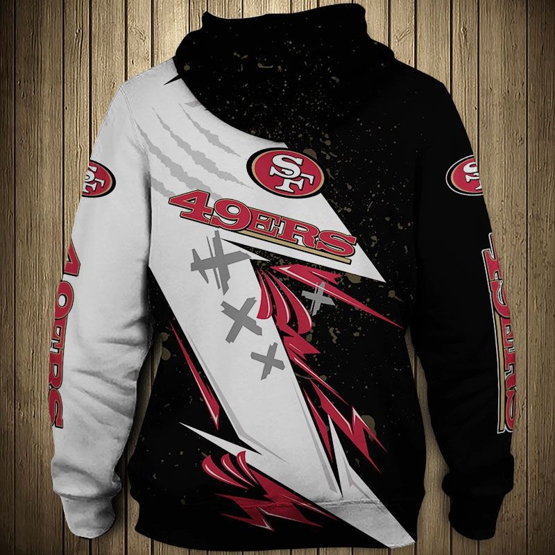 San Francisco 49ers Hoodie Thunder graphic gift for men