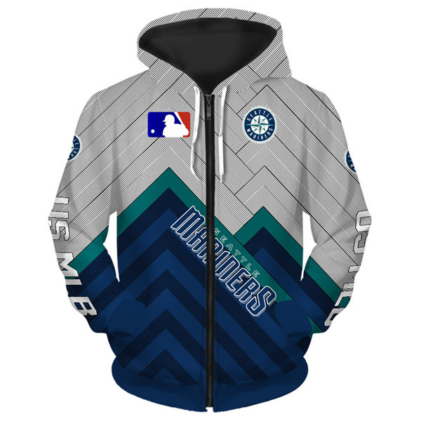 Seattle Mariners Hoodie 3D cheap baseball Sweatshirt for fans