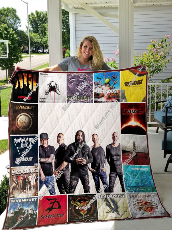 Sevendust Quilt Blanket V5