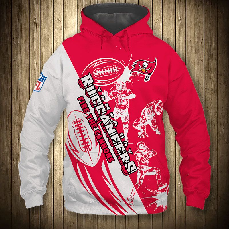 Tampa Bay Buccaneers hoodie 3D Cartoon player cute Sweatshirt
