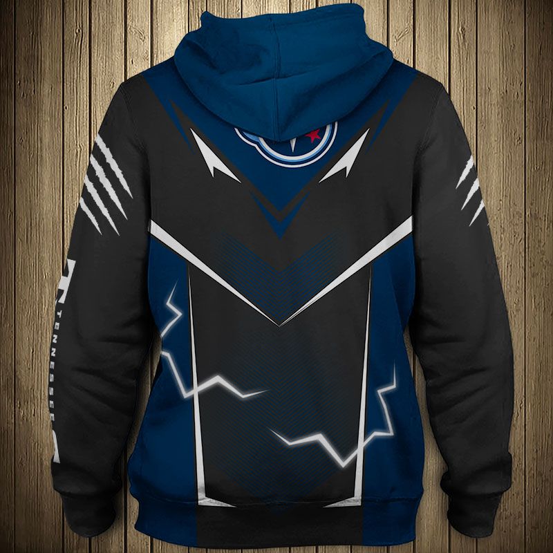 Tennessee Titans Hoodie lightning graphic gift for men