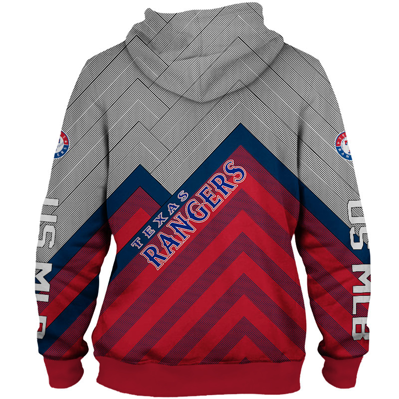 Texas Rangers Hoodie 3D cheap baseball Sweatshirt for fans