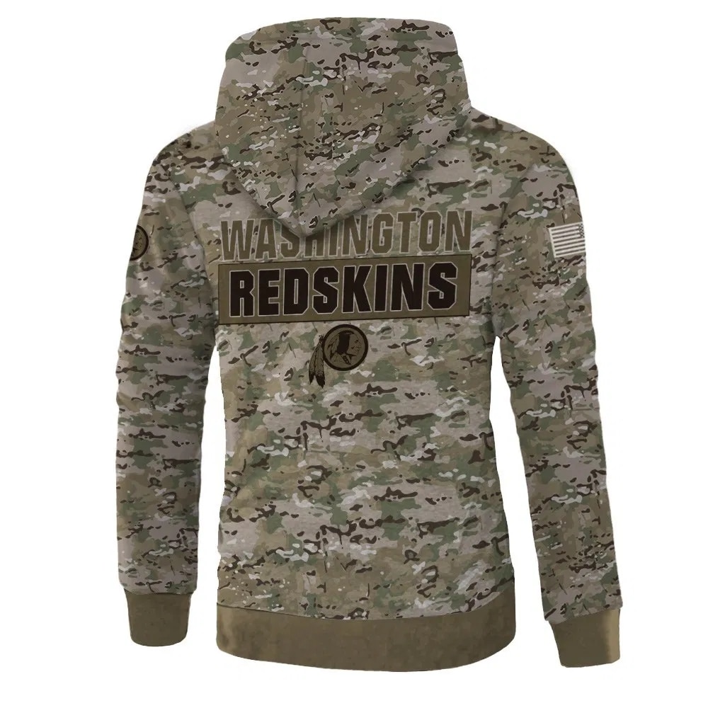 Washington Redskins Hoodie Army graphic Sweatshirt Pullover gift for fans
