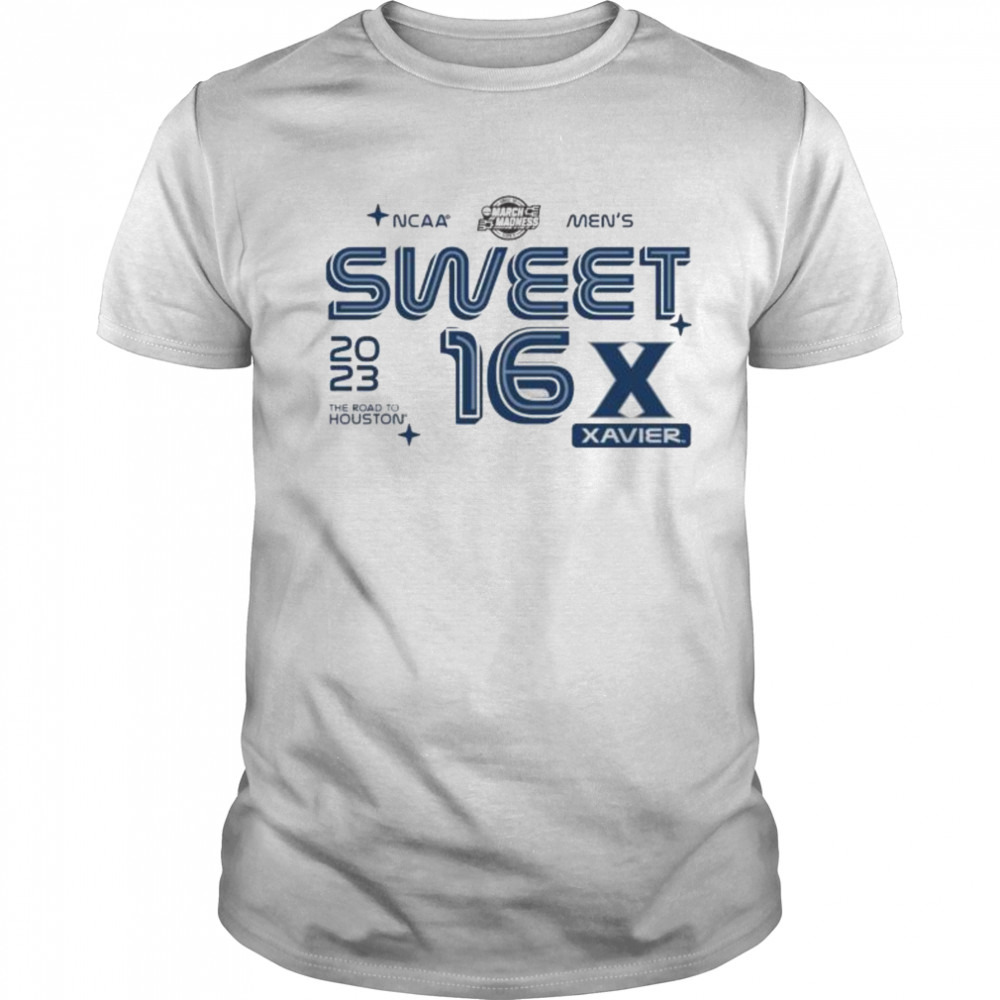 Xavier University Men’s Basketball 2023 Sweet 16 Houston Shirt