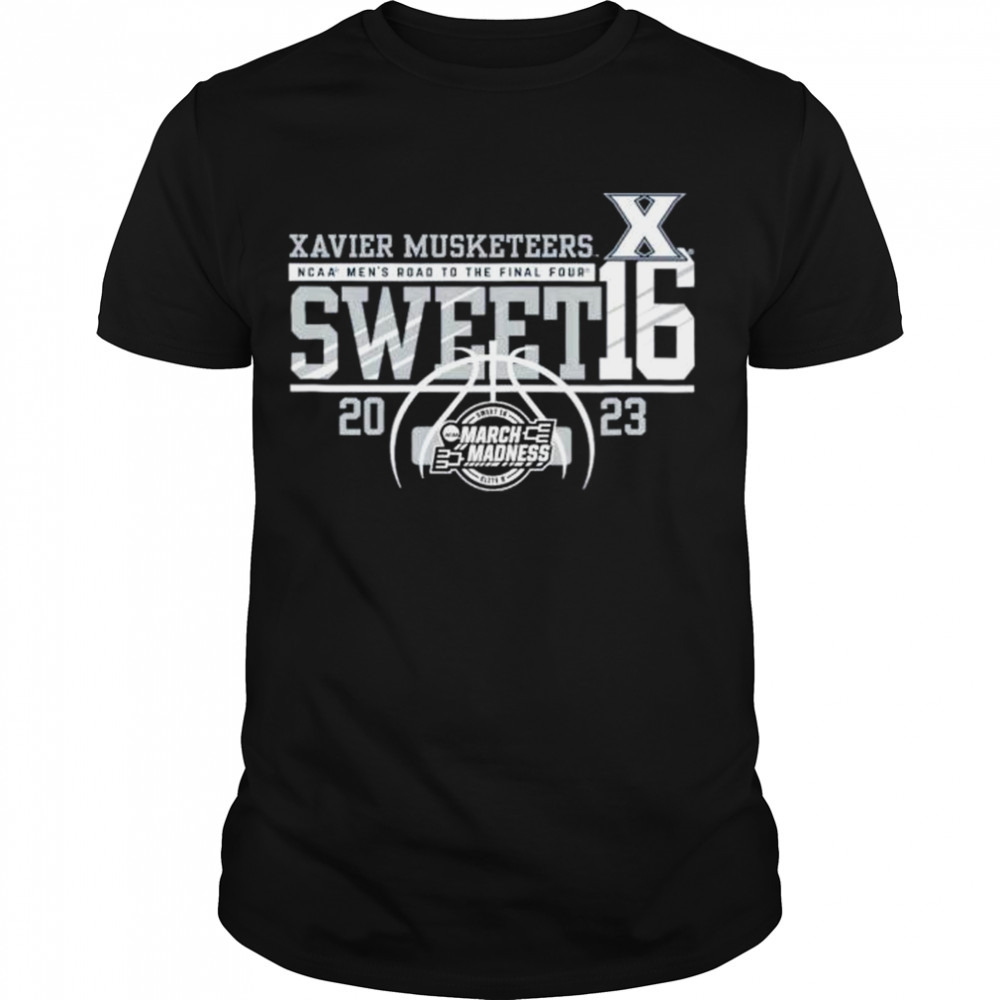 Xavier University Men’s Basketball 2023 Sweet 16 T-Shirt