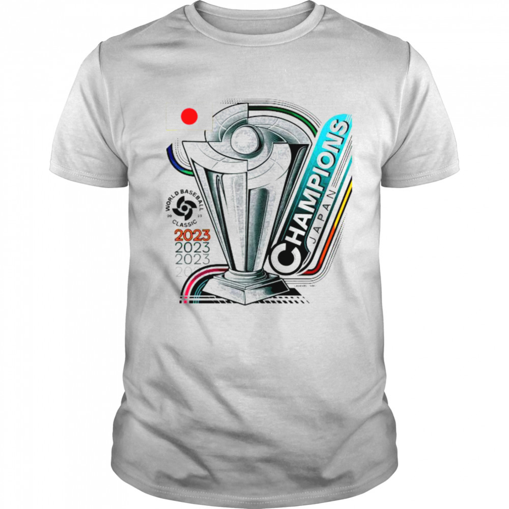 2023 world baseball classic Champions Japan Baseball shirt