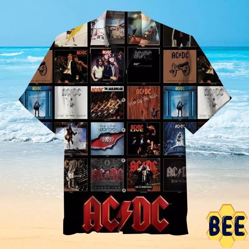 Acdc Metal Rock Representative Album Trending Hawaiian Shirt-1