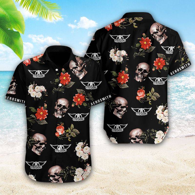 Ae Hawaiian Skull Shirt 01-1