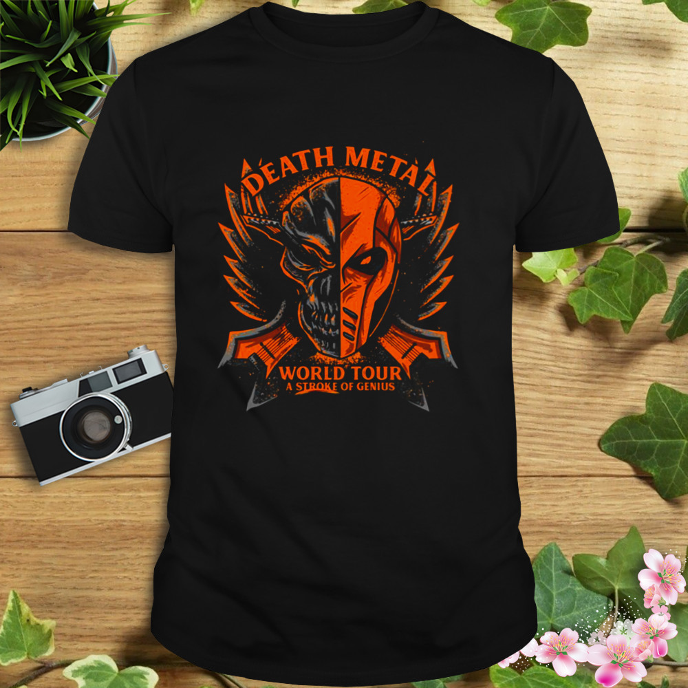 Death Metal Dc Deathstroke shirt