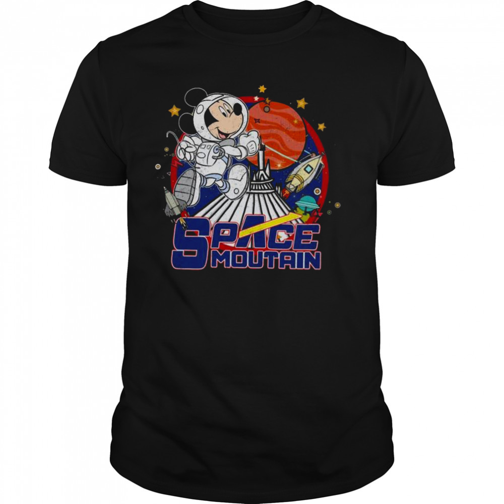 Disneyland Vintage Space Mountain Family Vacation 2023 Shirt