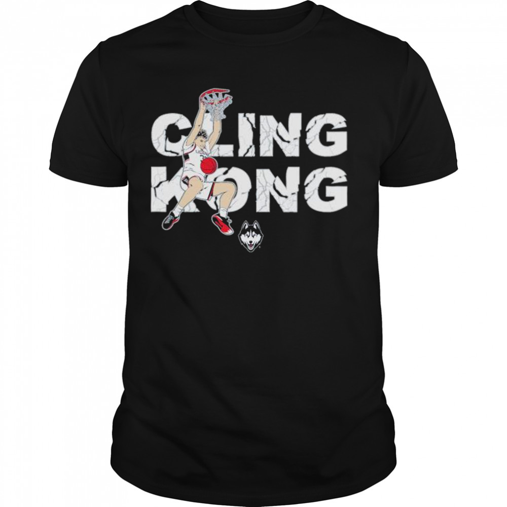 Donovan Clingan Cling Kong UConn Huskies shirt