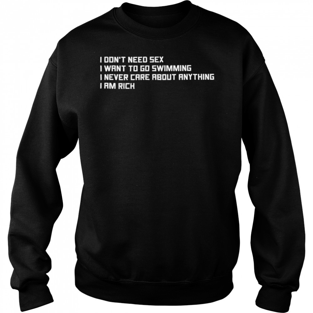 Sweat shirts