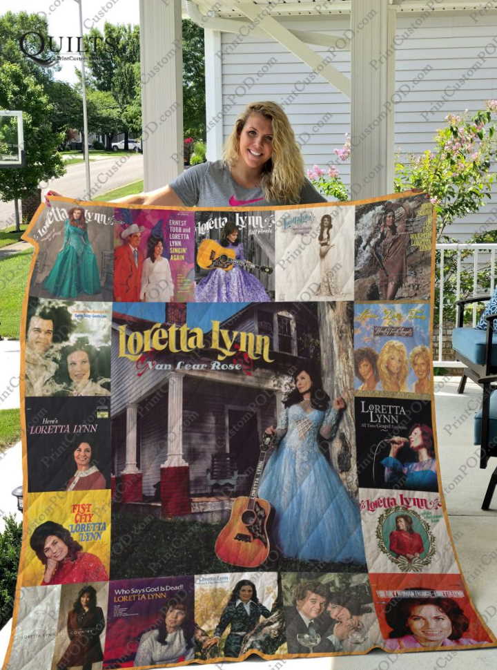 Loretta Lynn Albums For Fans Version 3D Quilt Blanket