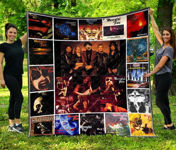 Mercyful Fate Albums Cover Poster Quilt Blanket