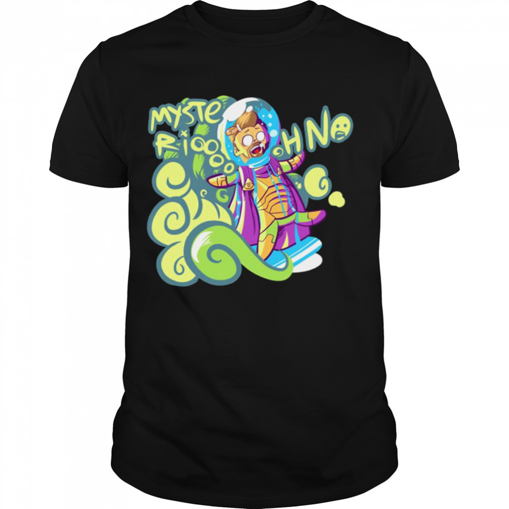 Mysteri Oh No Mysterio Parody Rick And Morty shirt