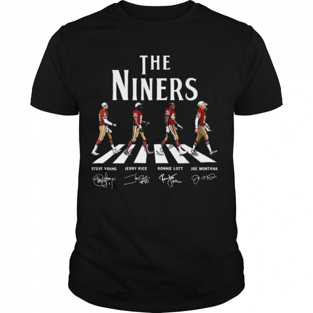 The Niners 2023 Abbey Road Signatures shirt