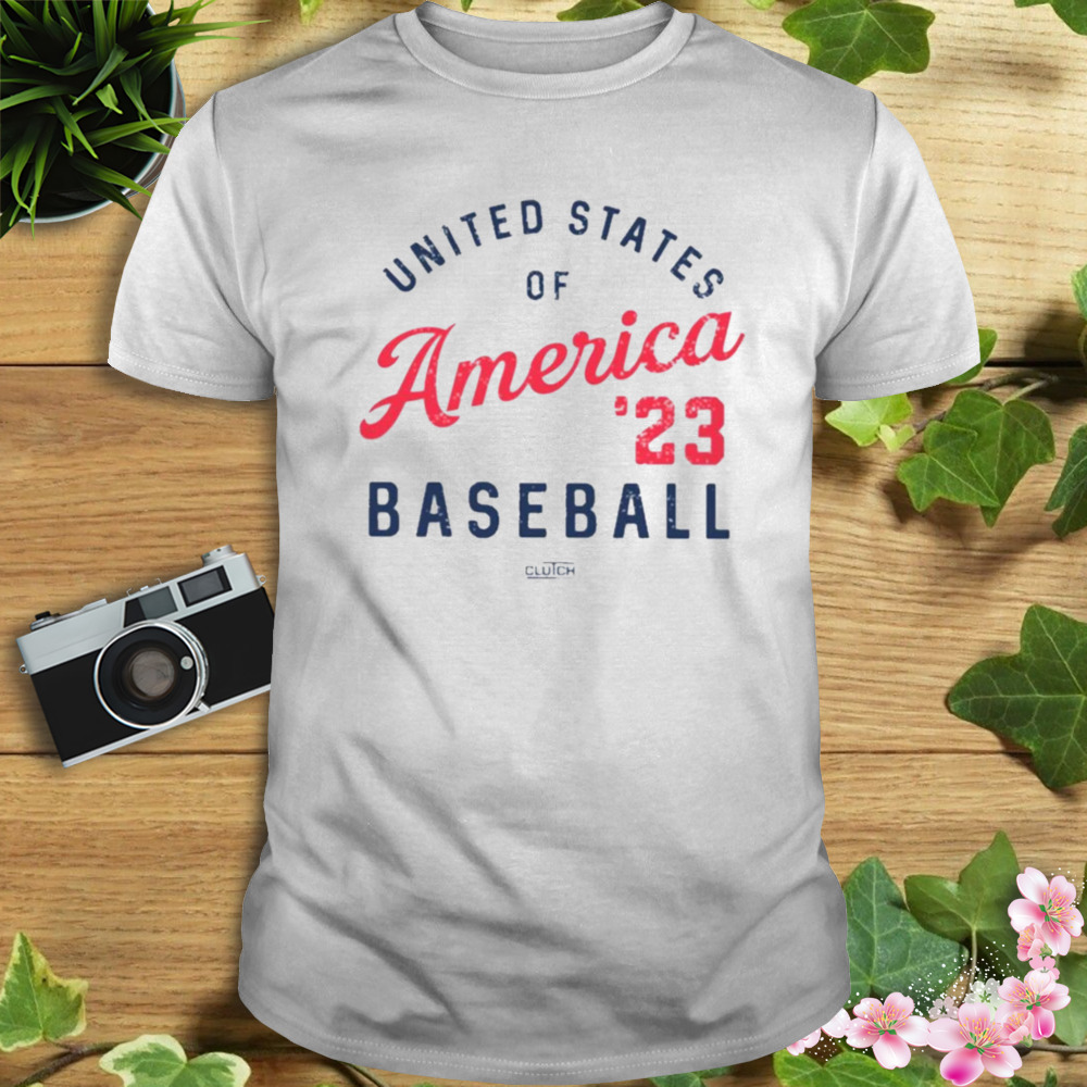 United states of America baseball 2023 T-shirt