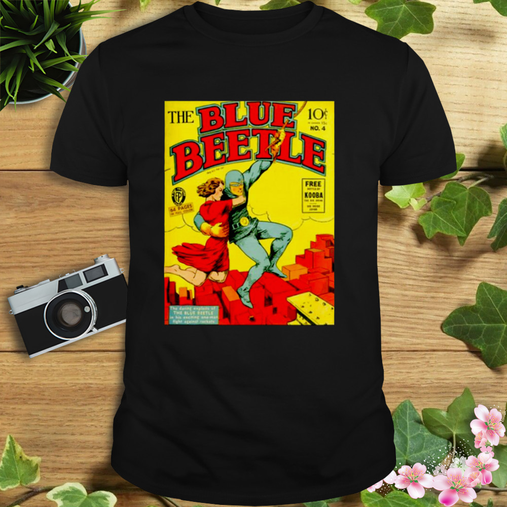 Comic Cover The First Blue Beetle shirt