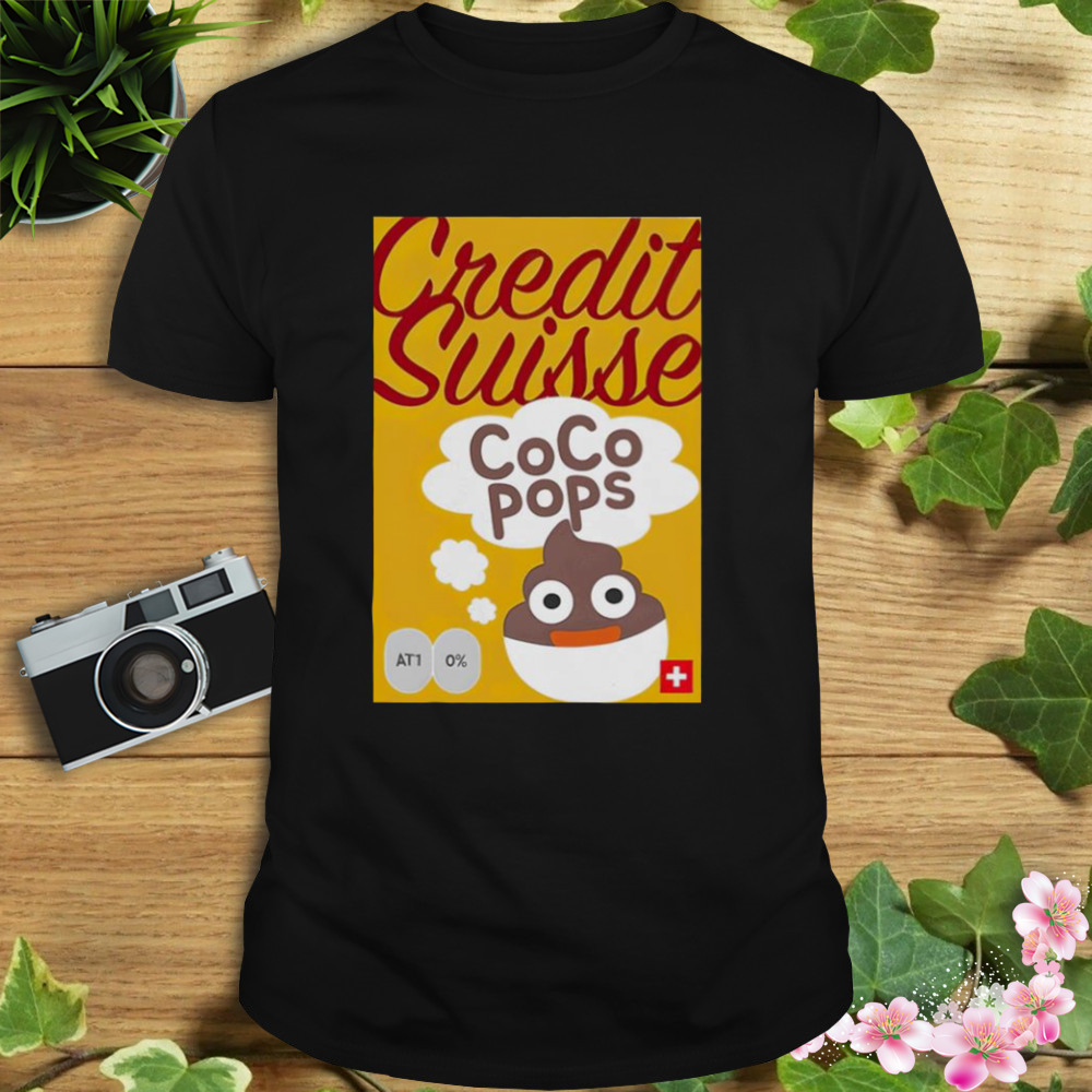 Credit Suisse CoCo Pops shirt
