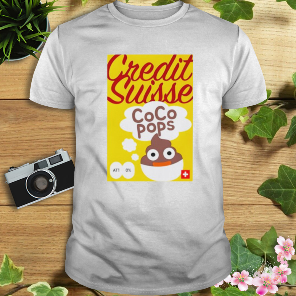 Credit suisse coco pops shirt