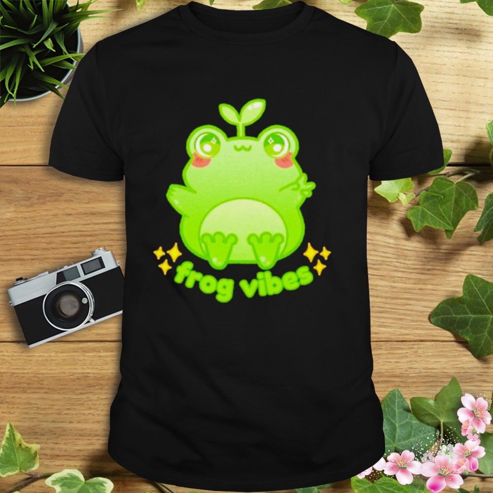 Frog vibes cute shirt