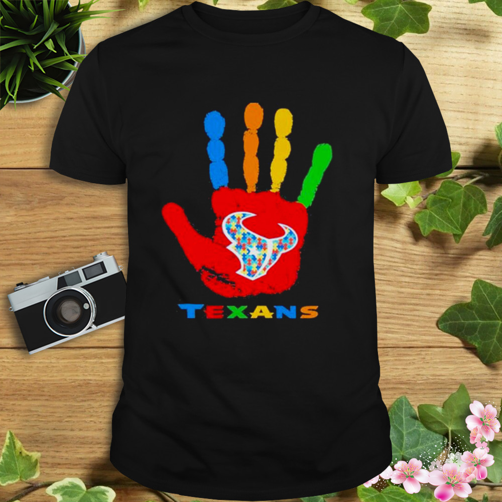 Houston Texans Hand Autism 2023 NFL shirt