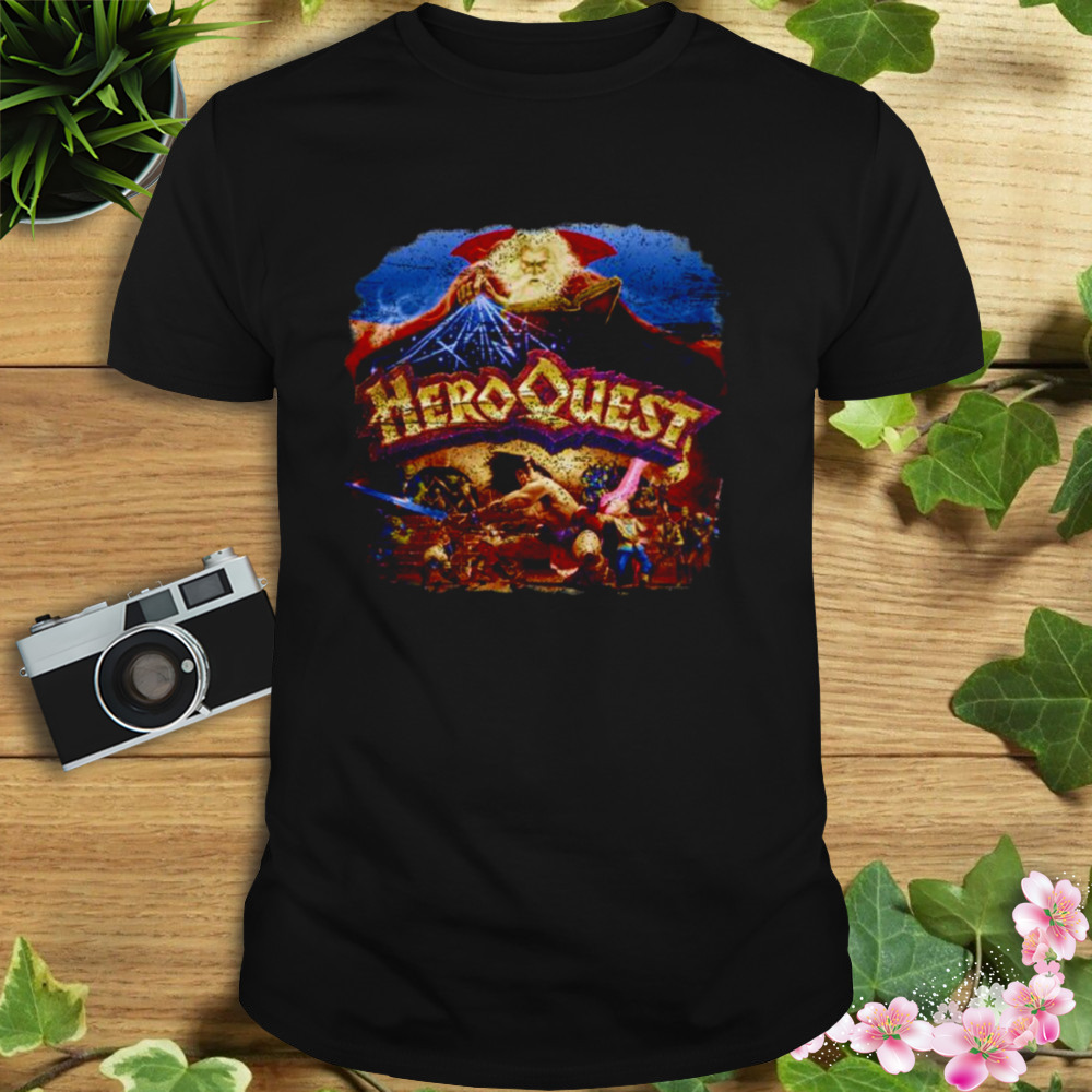 Quest Of Heroes Distressed shirt