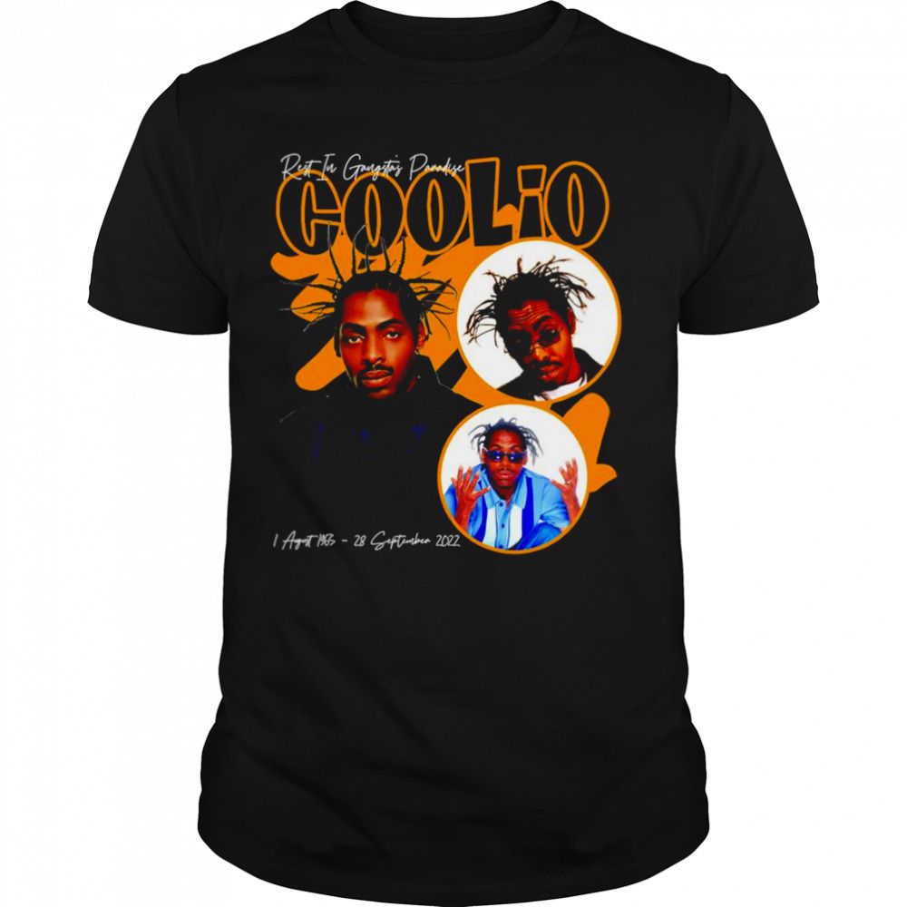 R.I.P. Coolio rest in gangstas paradise shirt