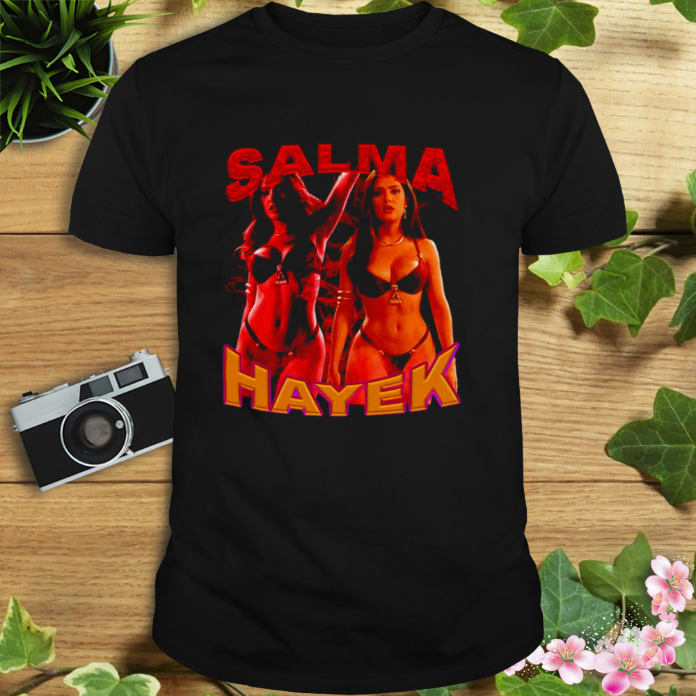 Salma Hayek sexy shirt