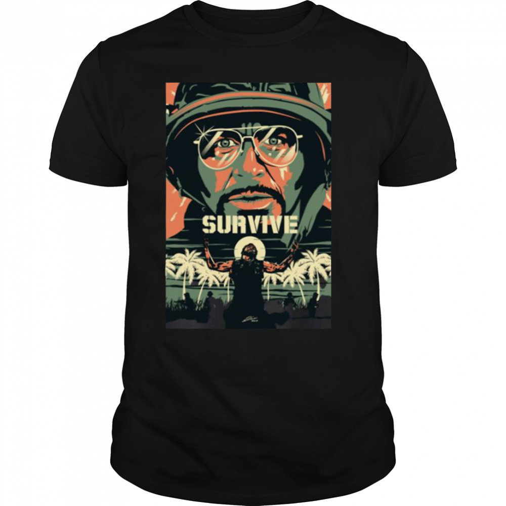 Tropic Thunder Survive Graphic shirt
