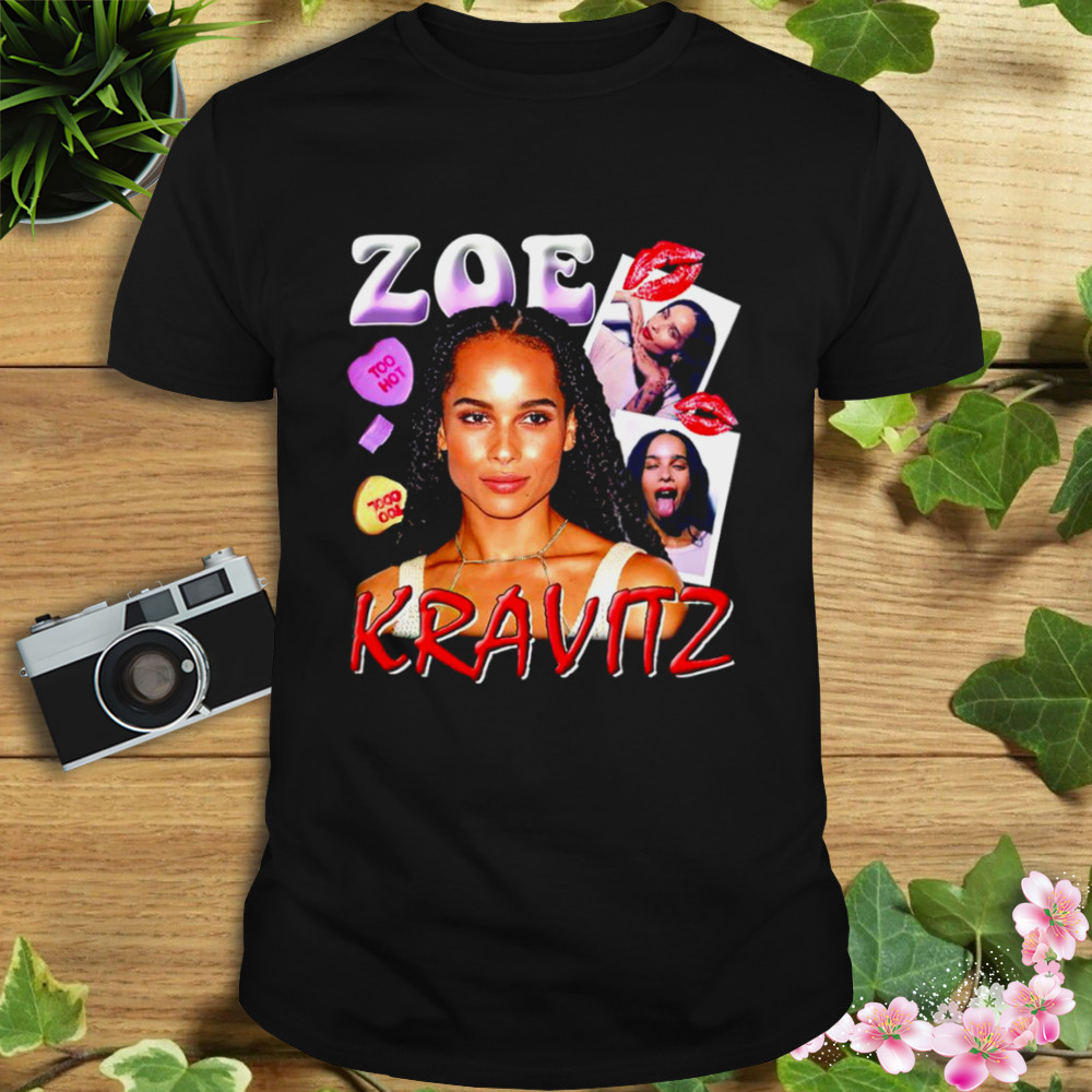 Zoe Kravitz love shirt