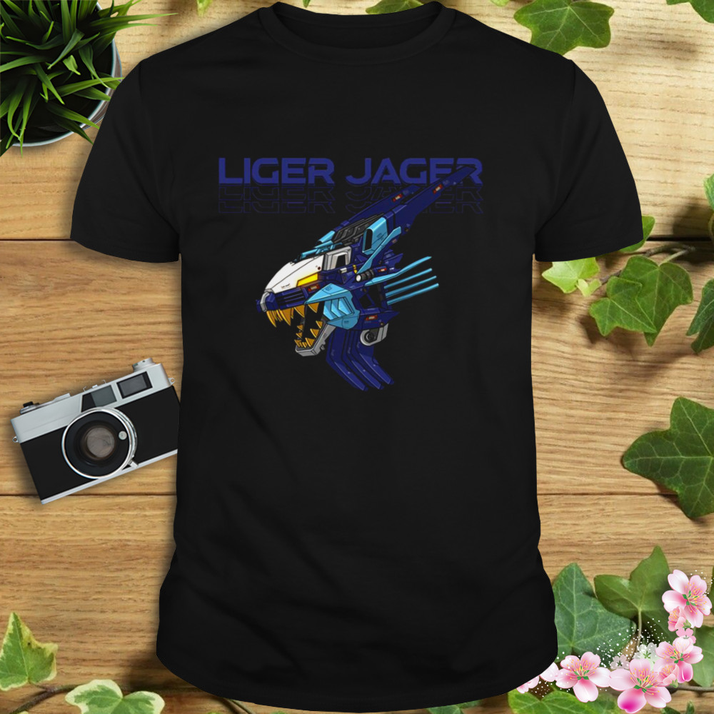 Zoids Liger Jager With Urban Graphic Design shirt